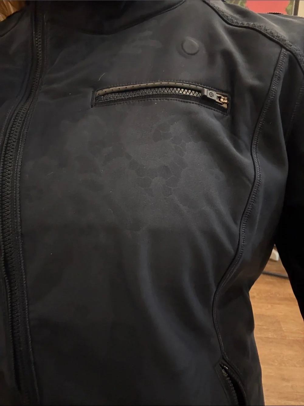 lululemon athletica Navy Lightweight Bomber Jacket